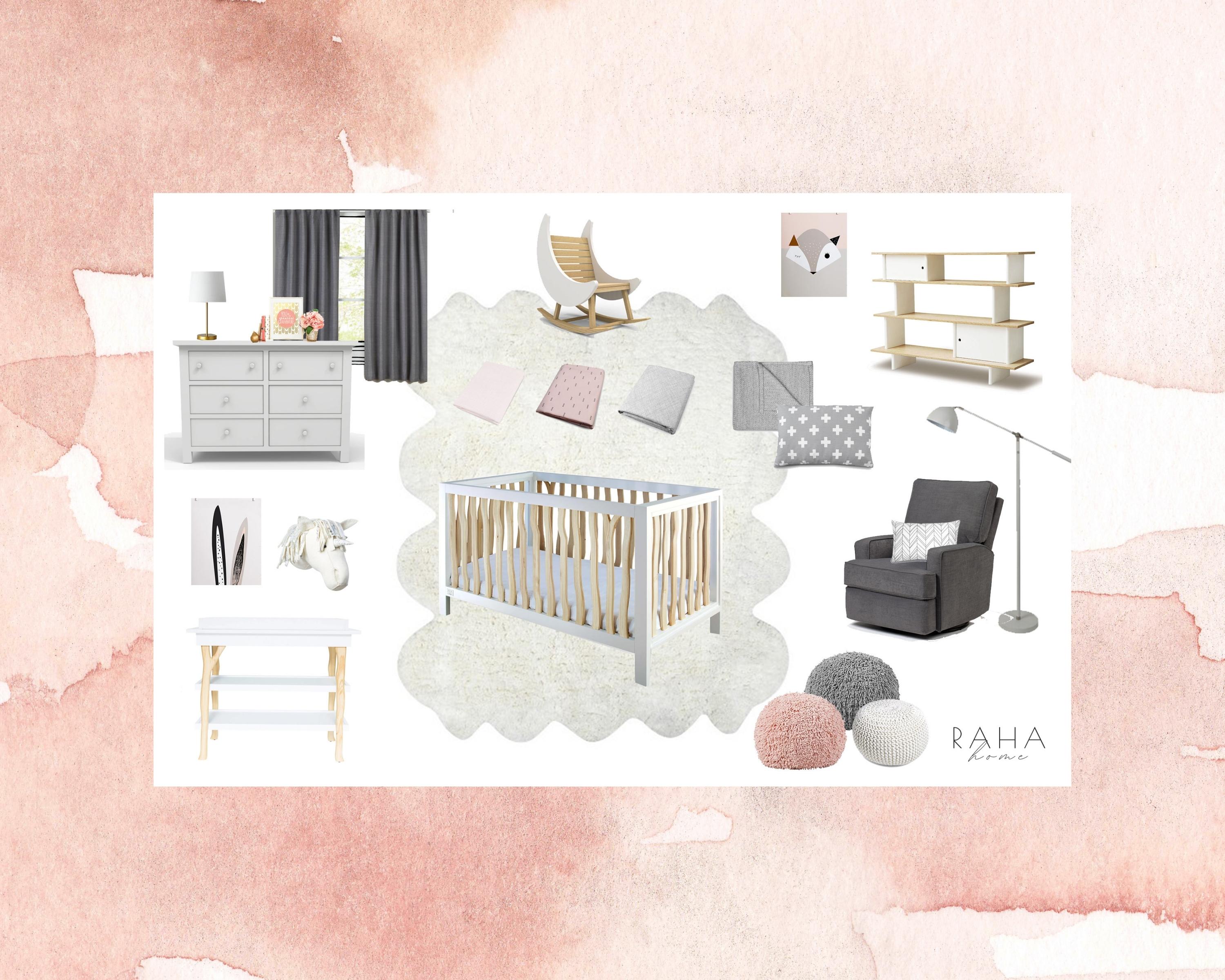 Raha Home Boho Nursery Branch Collection | Milk Street Baby 