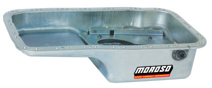  Moroso Honda / Acura 1.8L VTEC / Non-VTEC 5.5qt 6in Steel Street / Strip / Road Race Oil Pan 