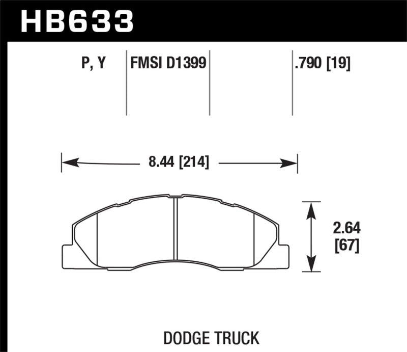  Hawk Super Duty Street Brake Pads 