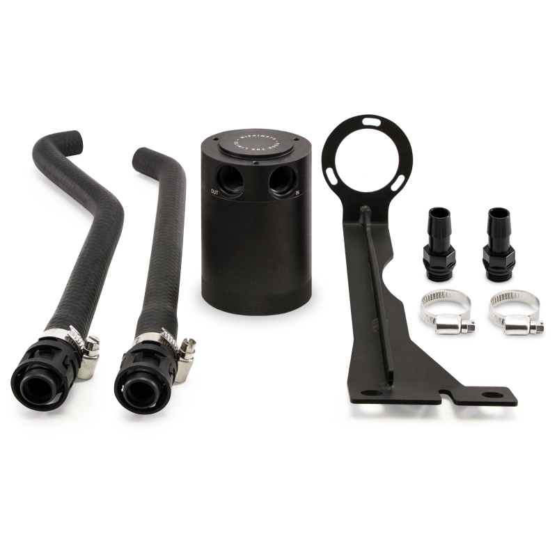  Mishimoto 2014+ Ford Fiesta ST Baffled Oil Catch Can Kit - Black 