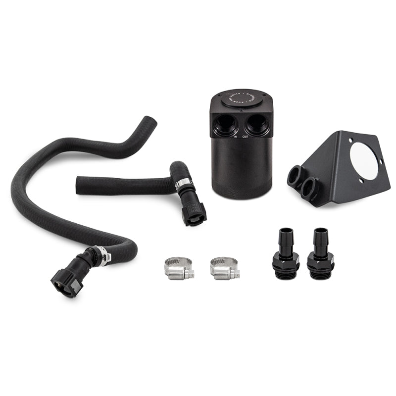  Mishimoto 2020+ Chevrolet Corvette C8 Baffled Oil Catch Can Kit (PCV Side) - Black 