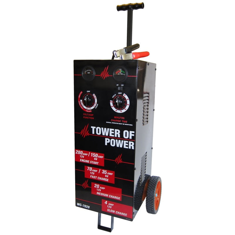  Autometer Wheel Charger Tower of Power Man 70/30/4/280 AMP 