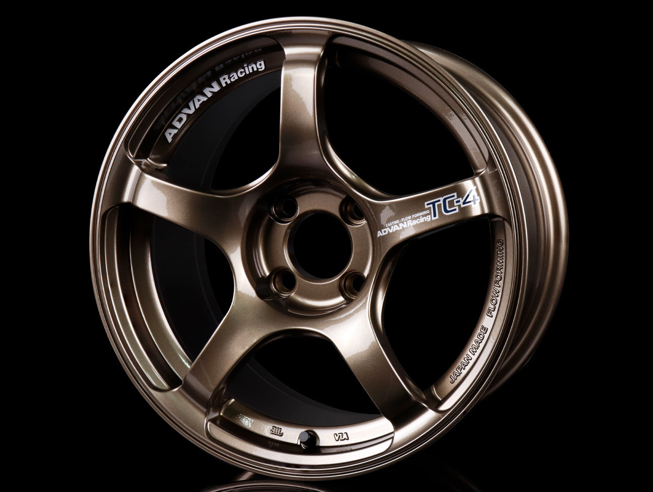  Advan Racing TC4 Wheels - Umber Bronze 15x8 / 4x100 / +35 