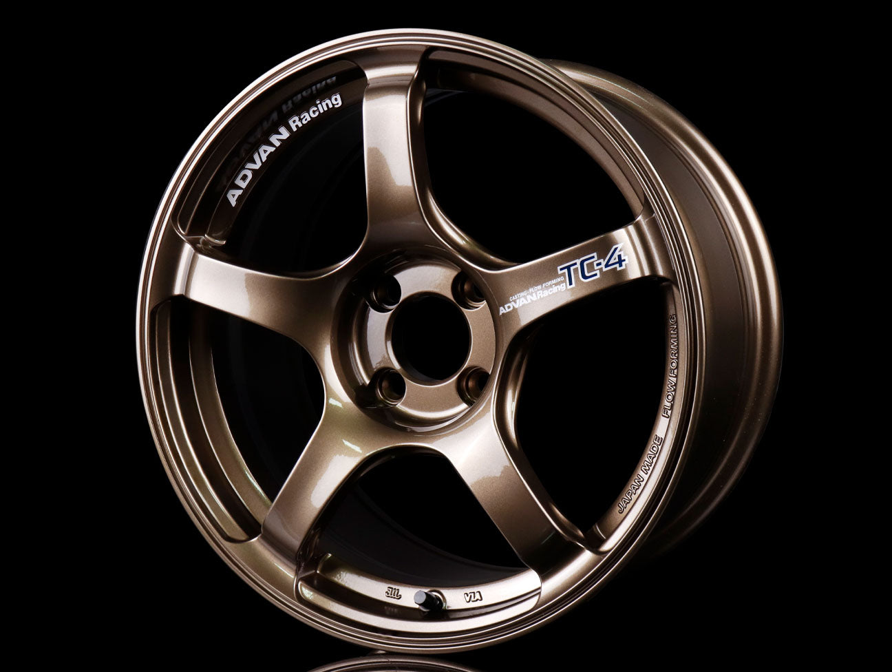  Advan Racing TC4 Wheels - Umber Bronze / 16x8 / 4x100 / +38 