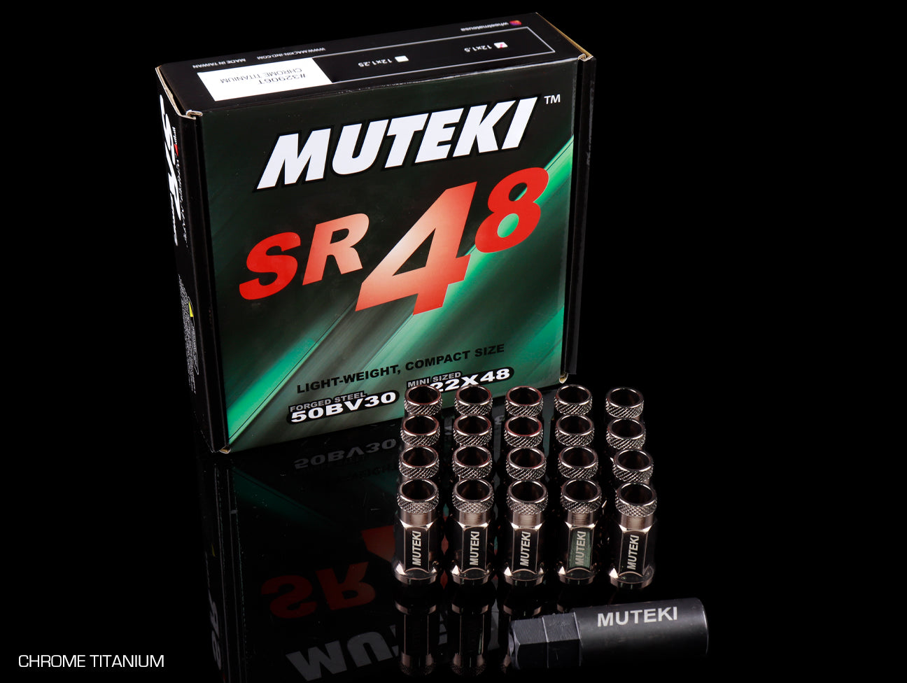  Muteki SR48 Lug Nuts - 12 x 1.50 