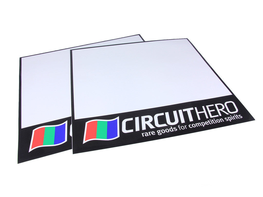  Circuit Hero Track Number Door Plate Decals (Pair) 