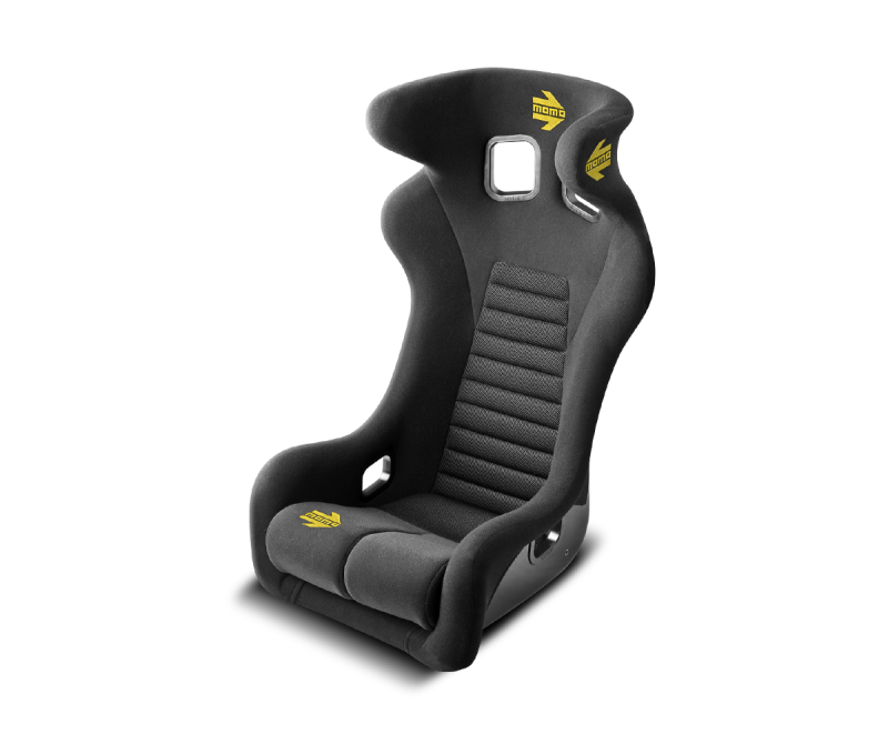  Momo Daytona Seats (FIA 8855-1999) - Black Hardshell 