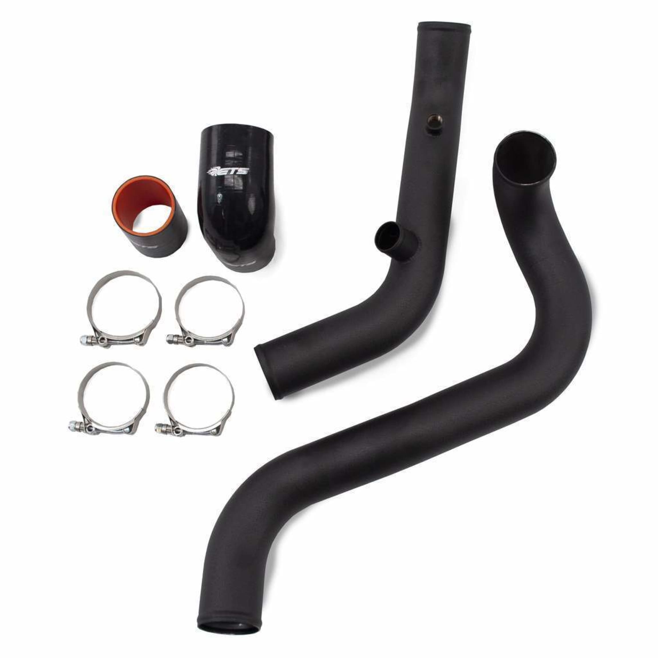  ETS 03-06 Mitsubishi Evo 8/9 2.5" Stock Route Upper Intercooler Piping Kit 