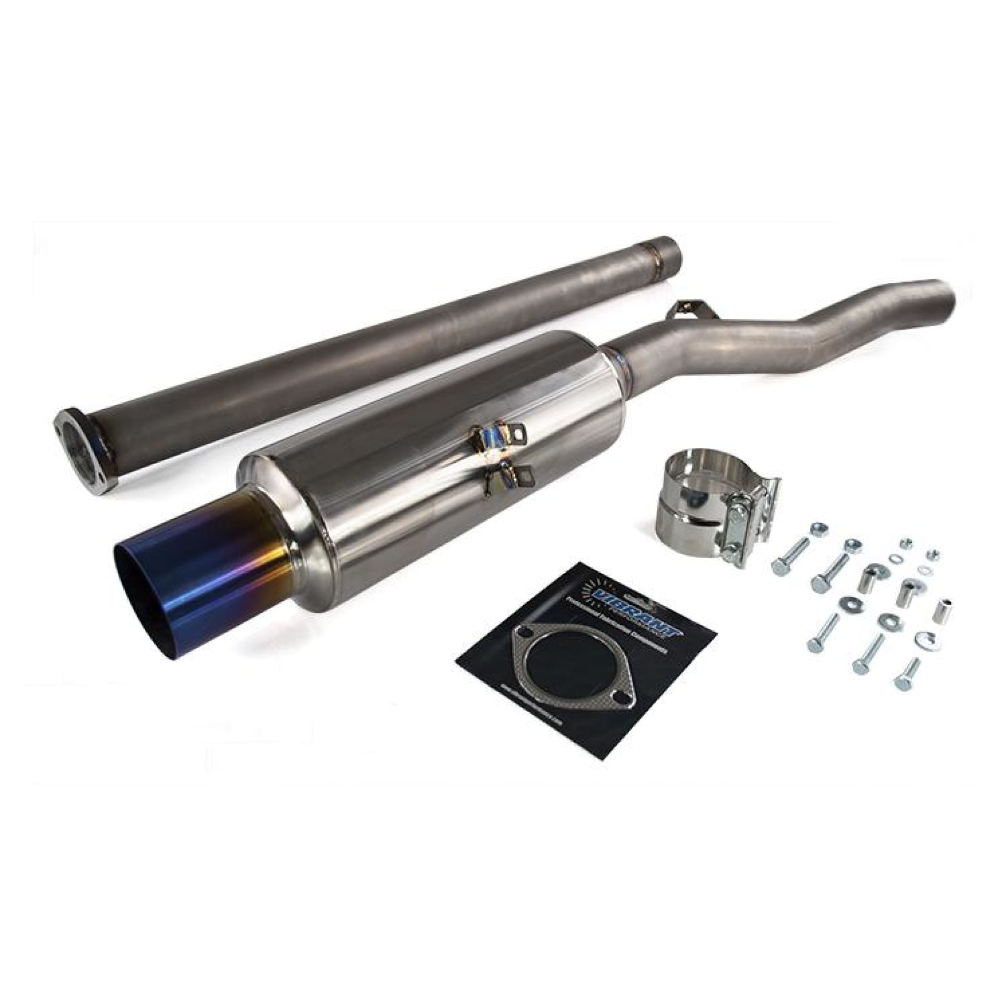  ETS 08-16 Mitsubishi Evo X Titanium Single Exit Exhaust System 