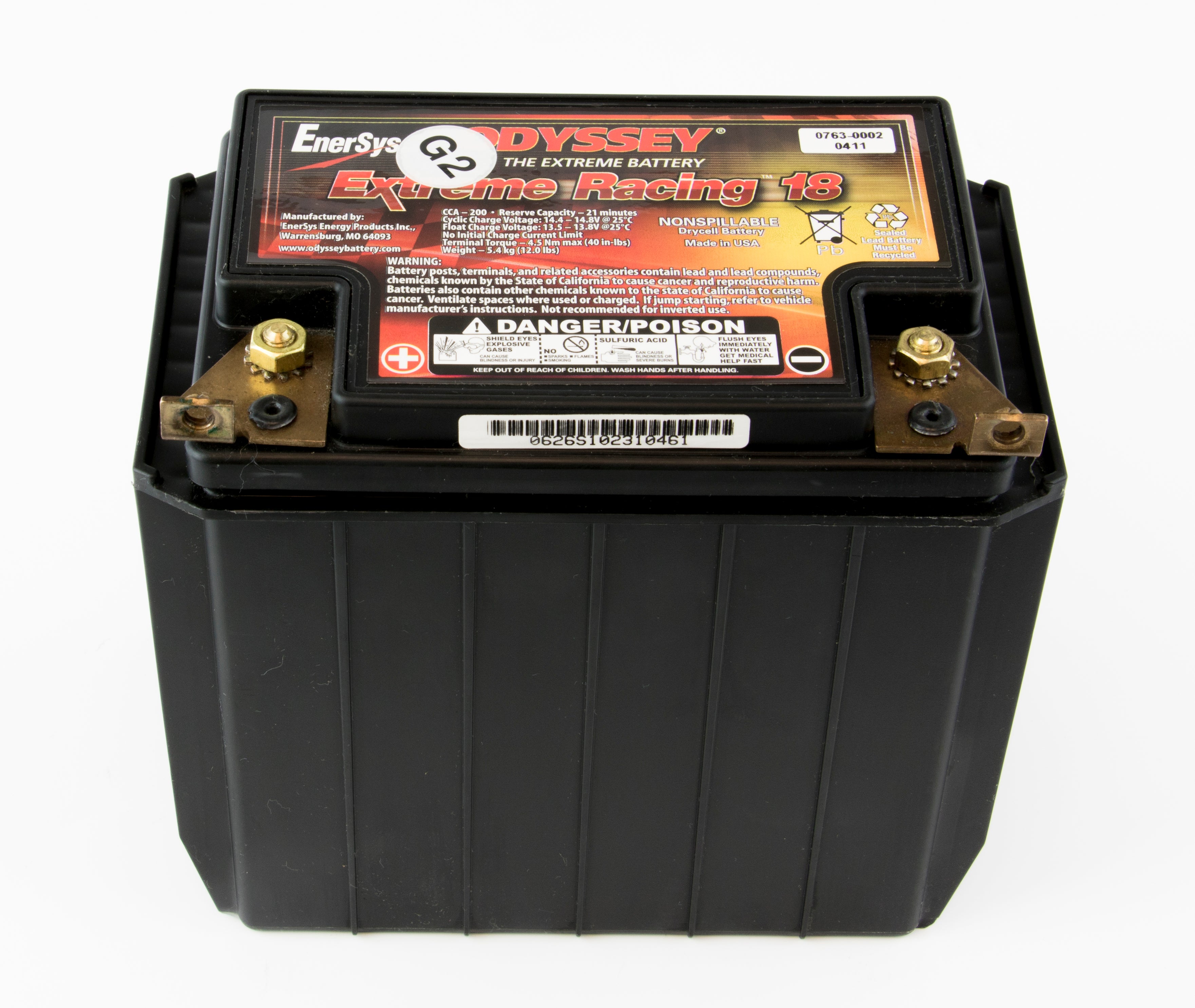  Odyssey Extreme Racing Batteries ER18 