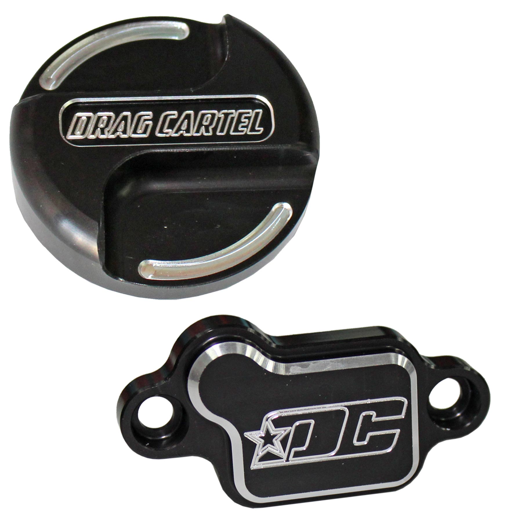  Drag Cartel Oil Cap and VTC Oil Filter Baffle Strainer Special 