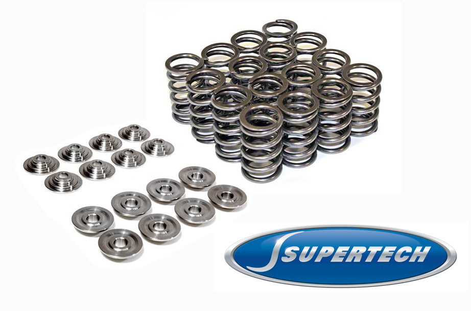  Supertech B Series VTEC Springs and Retainers Kit - 85lb Seat Pressure 