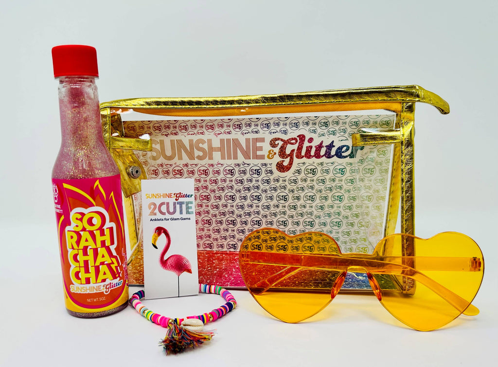 Sunshine & Glitter X CRAYOLA Biodegradable Glitter SPF 50 in Jazzberry