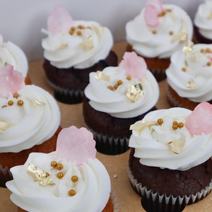 montículo chocolate Decaer Sugar petal Cupcakes – Bettersweet Vegan Bakery