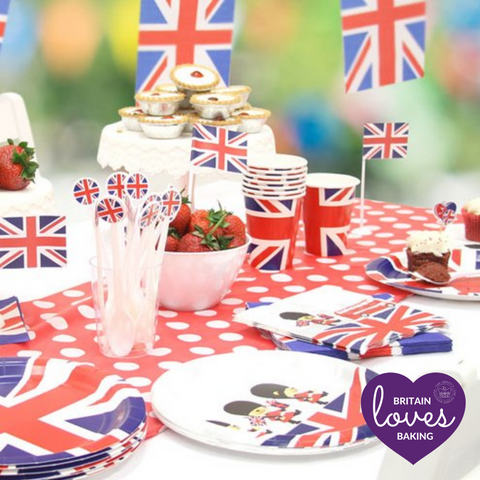 Britain Loves Baking Jubilee Street Party Big Jubilee Bake 6th of June 