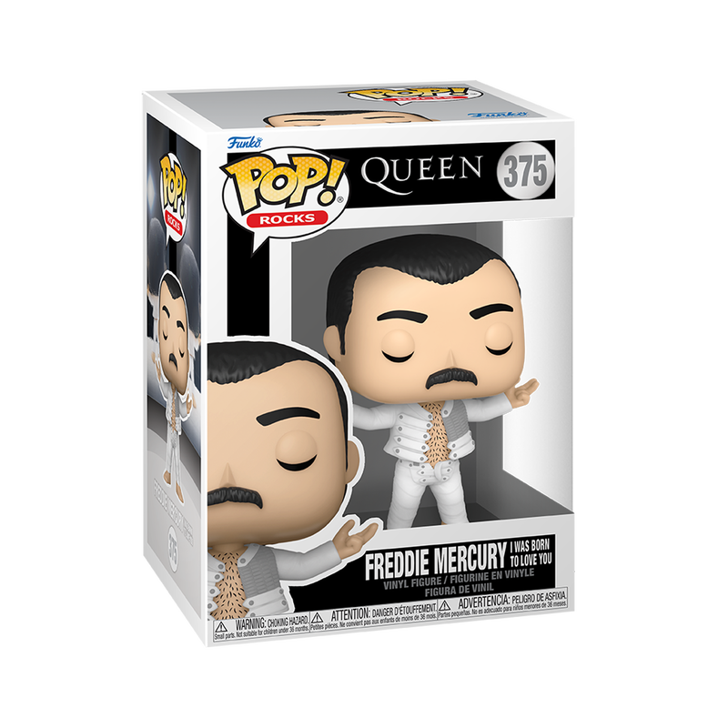 Freddie Mercury Funko Pop! Figure (I Was Born to Love You)