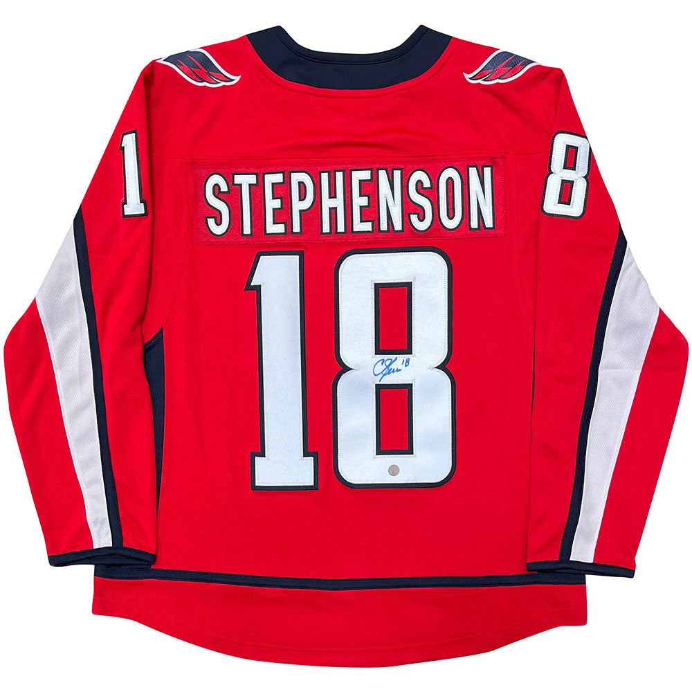 Chandler Stephenson Autographed Washington Capitals Replica Jersey