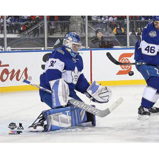 2017 Centennial Classic - Frederik Andersen Unsigned 8X10 Photo