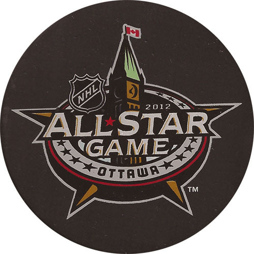 2012 All-Star Game Puck - Ottawa