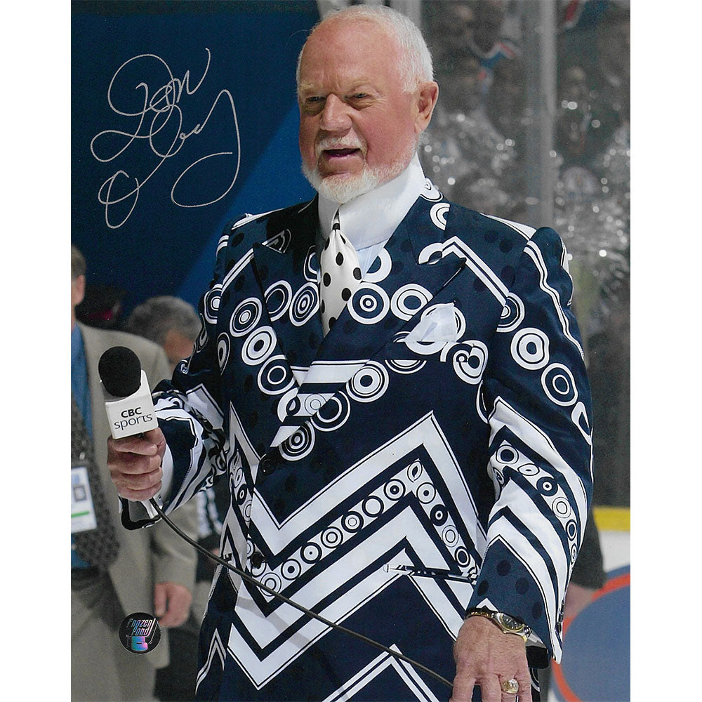 Don Cherry Autographed 8X10 Photo (Polka Dot Tie)