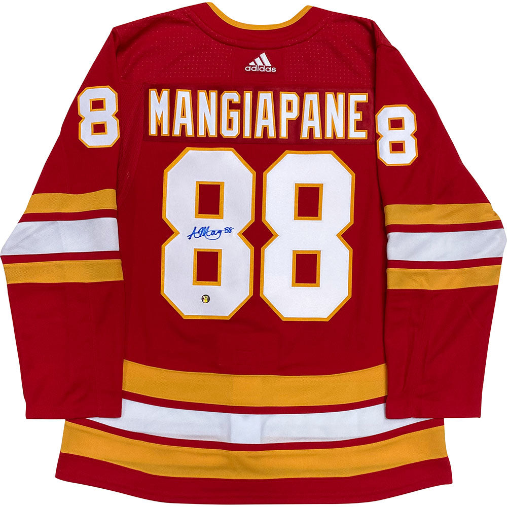 Andrew Mangiapane Autographed Calgary Flames Pro Jersey