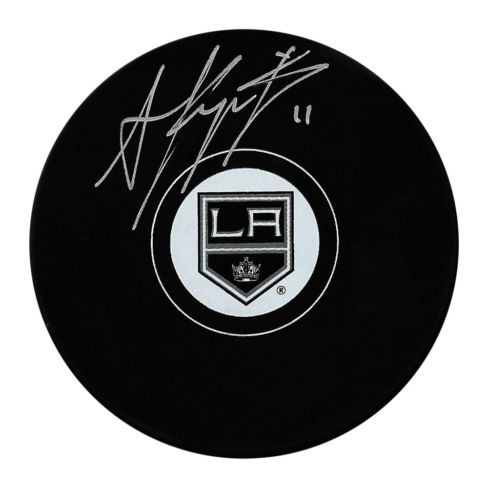 Anze Kopitar Autographed Los Angeles Kings Puck