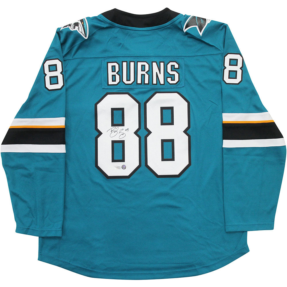 Brent Burns Autographed San Jose Sharks Replica Jersey