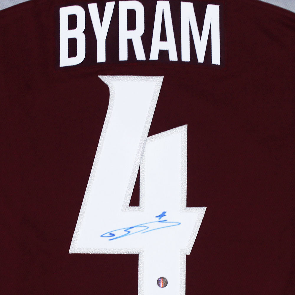 Bowen Byram Autographed Colorado Avalanche Replica Jersey