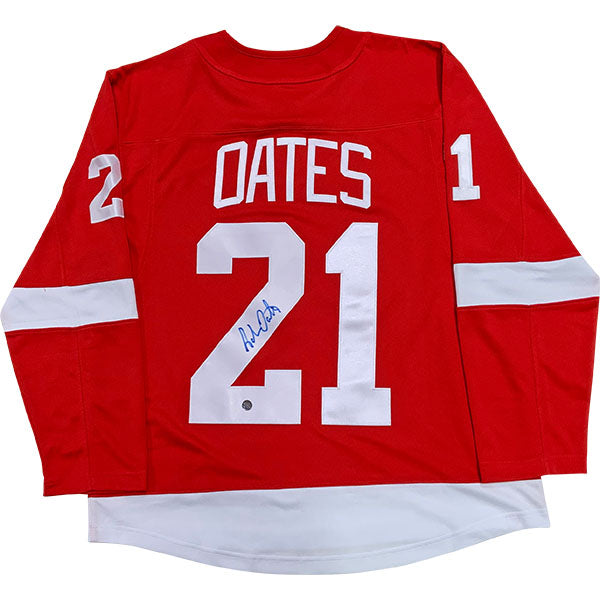 Adam Oates Autographed Detroit Red Wings Replica Jersey