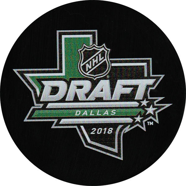 2018 NHL Draft Puck