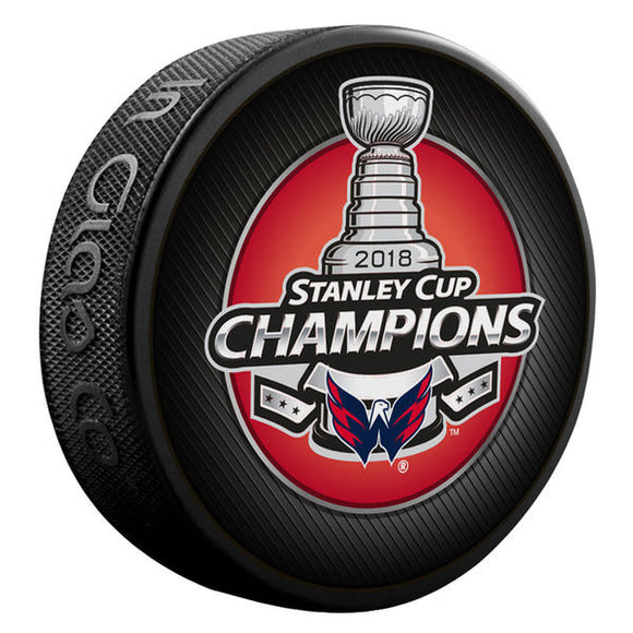 18 Stanley Cup Washington Capitals Champions Puck Frozen Pond