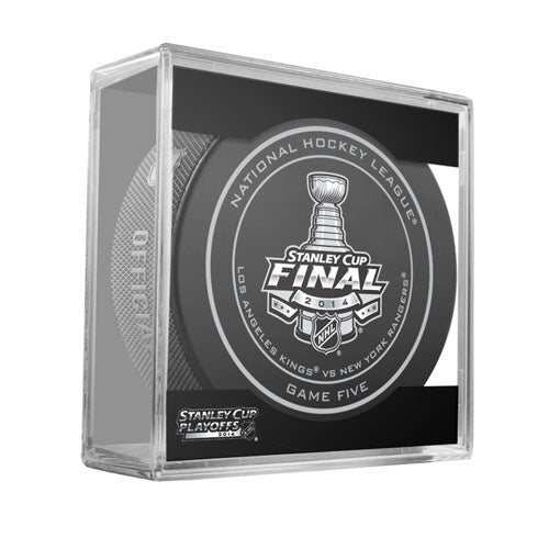 2014 Stanley Cup Finals Game 5 Official Game Puck