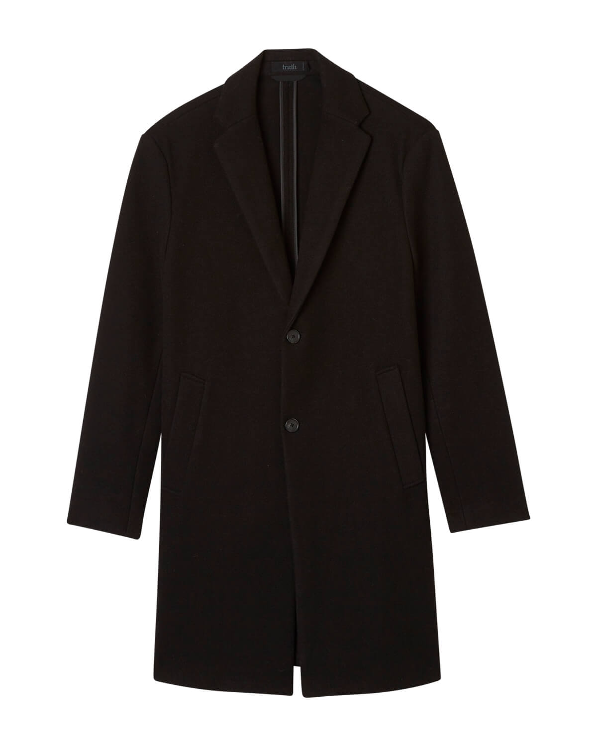 Stretch Tailored Two-Button Coat