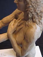 Mold Making for I am You Bronze Sculpture of Man and Woman