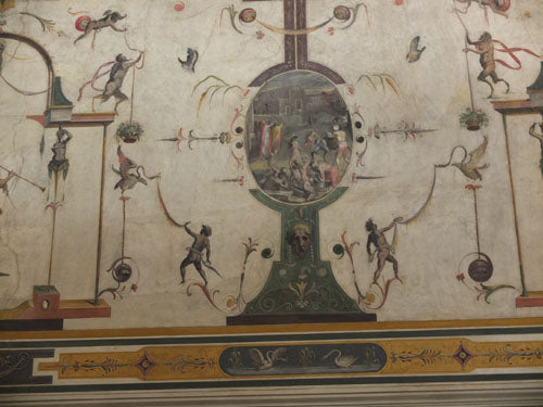 [Fresco Art in Palazzo Vecchio Florence Italy] [Fresco Art in Palazzo Vecchio Florence Italy]