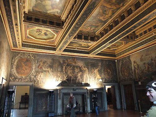 [Art in Palazzo Vecchio Florence Italy] 