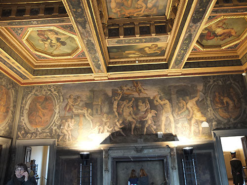 [Art in Palazzo Vecchio Florence Italy] 