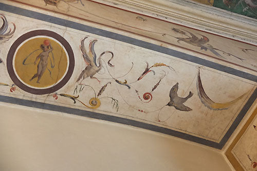 [Fantasy Fresco Art in Palazzo Vecchio Florence Italy]