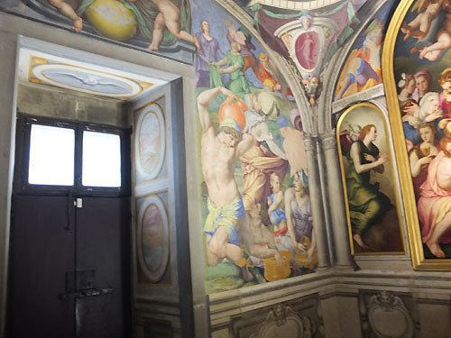 Bronzino Chapel in Palazzo Vecchio in Florence Italy