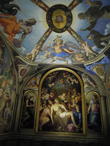 Bronzino Chapel in Palazzo Vecchio in Florence Italy