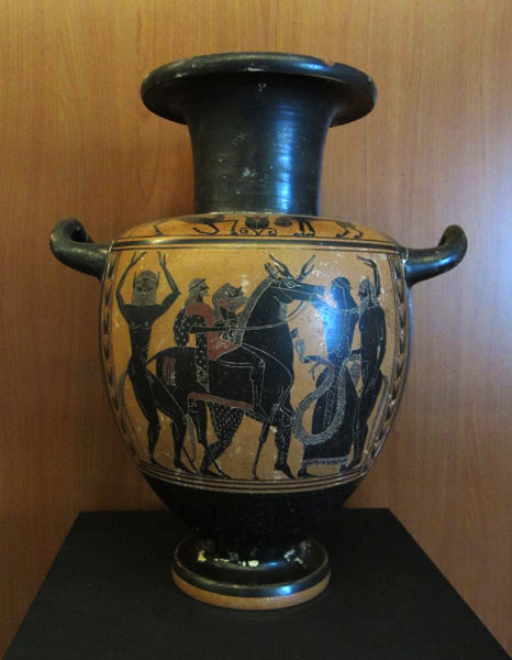 Vulci Museum Etruscan Vase, Maremma, Italy