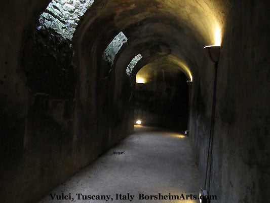 Underground Etruscan Ruins Vulci Archeological Park Museum