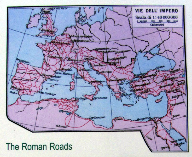 Roman Roads Vulci Etruscan Archeological Park and Museum, Italy