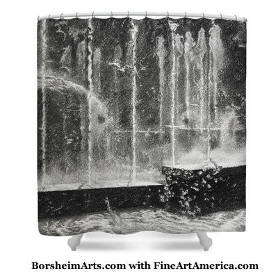 Artwork on Shower Curtain in Fine Art America Borsheim Store