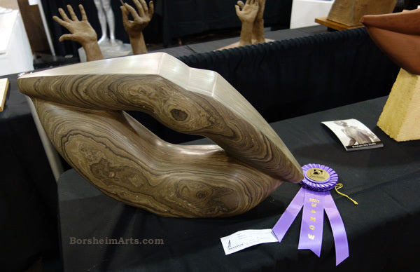 Wow, so surprised on my return! Best of Show ~ Pelican Lips Marble WON!