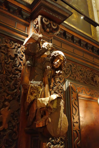 La Grande Scuola di San Rocco, Venice Sale Capitolare Amazing Wood Sculptures