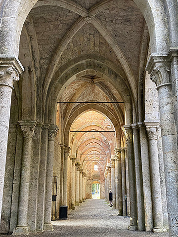 Abbey of San Galgano, Siena, Tuscany, roofless church