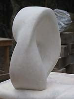 Beautiful softness of stone form of curves