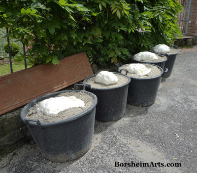 Making Faux Rocks with Spray Foam insulation