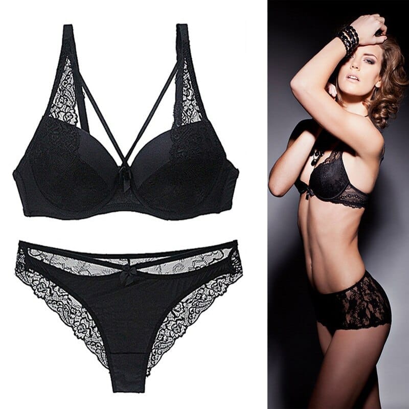 Sexy Lace Lingerie. Women's Bra Set Plus Size A B C D E Cup